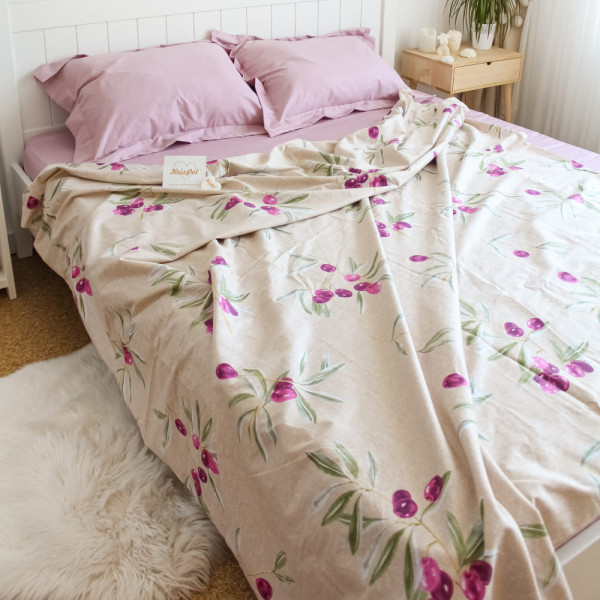 Євро постільна білизна ™Кіт Муркіт, сатин King Size 45266-3 Ольвія