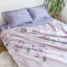 Двоспальна постільна білизна ™Кіт Муркіт, сатин King Size 45248-2 Індійський лотос