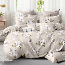 Євро постільна білизна ™Кіт Муркіт, сатин King Size 45228-3 Лілея