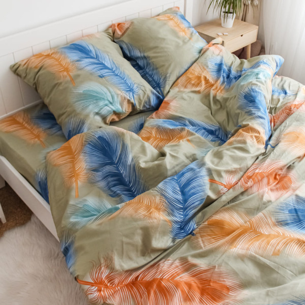 Сімейна постільна білизна ™Кіт Муркіт, сатин King Size 45227-4 Фіджі
