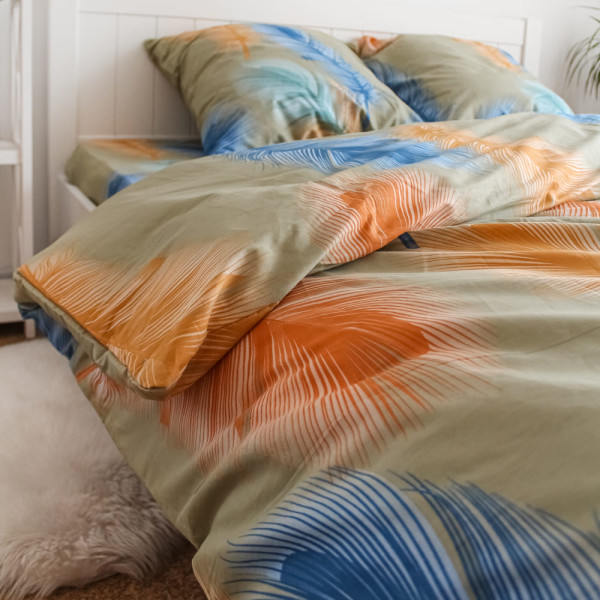 Євро постільна білизна ™Кіт Муркіт, сатин King Size 45227-3 Фіджі