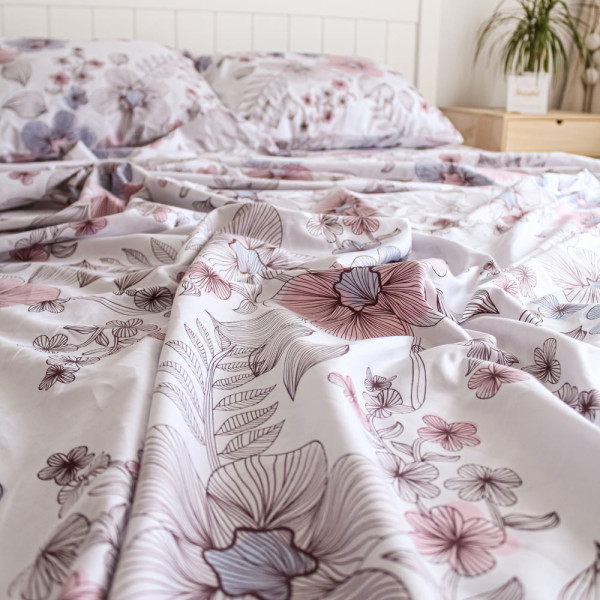 Євро постільна білизна ™Кіт Муркіт, сатин King Size 45229-3 Маргарита