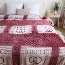 Двоспальний (Євро) флісовий плед ™Кіт Муркіт, 111377-3 GUCCI