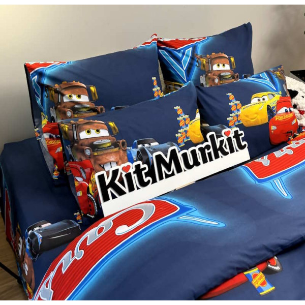 Сімейна постільна білизна ™Кіт Муркіт, бязь VD-br8275-Макквін-4