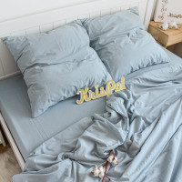 Євро постільна білизна ™Кіт Муркіт, варена бавовна 879-3 Шамбре