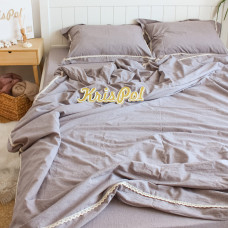 Сімейна постільна білизна ™Кіт Муркіт, варена бавовна 8821-4 Колін